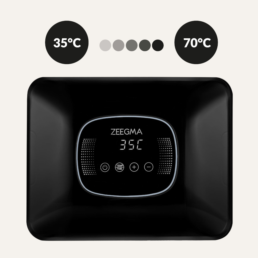 Regulacja temperatury suszarki 35-70°C.