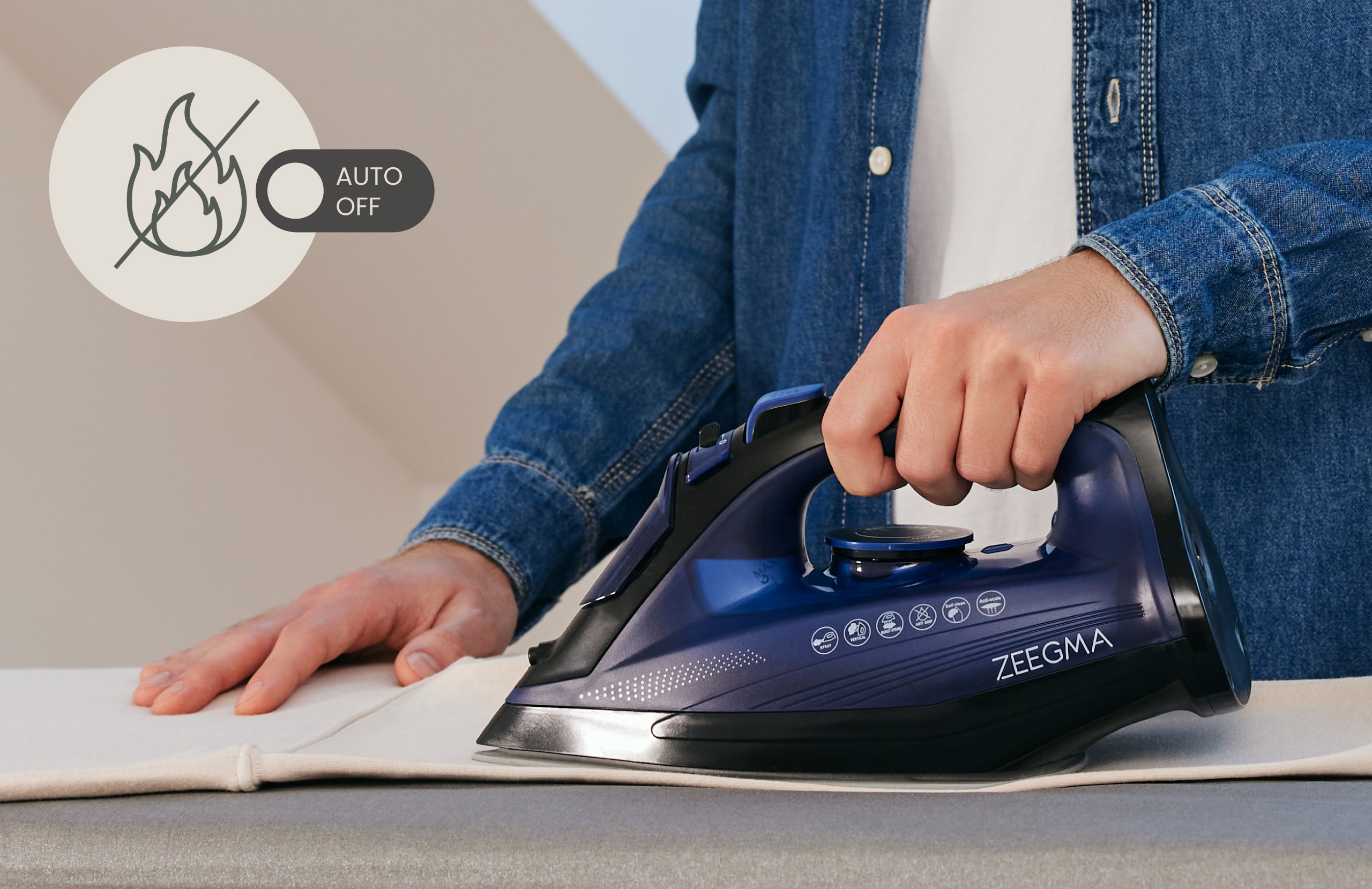 Zeegma Ironee Pro Violet — Żelazko przewodowe